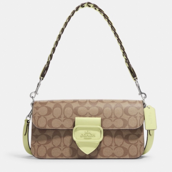 Coach Handbags - NEW Coach Morgan Shoulder Bag In Signature Canvas